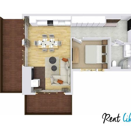Rent Like Home - Goszczynskiego II ザコパネ エクステリア 写真